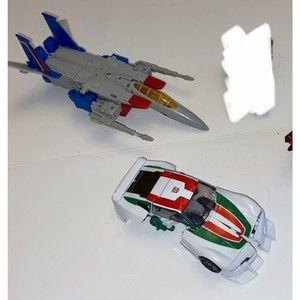 Hasbro Tomy Transformers Starscream Jet Car Porsche Lot Green Red 2016